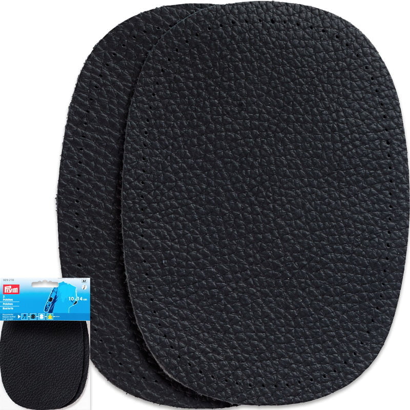 Coudières en cuir nappa – Épaisseur 1,4 mm - Noir