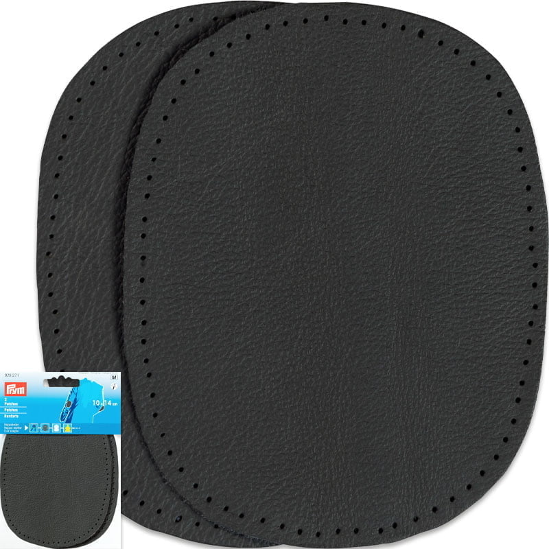 Coudières en cuir nappa – Épaisseur 1,4 mm - Gris foncé