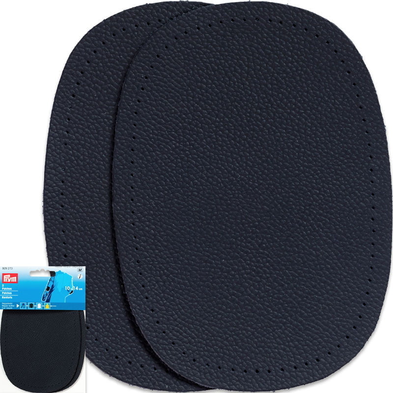 Coudières en cuir nappa – Épaisseur 1,4 mm - Bleu foncé