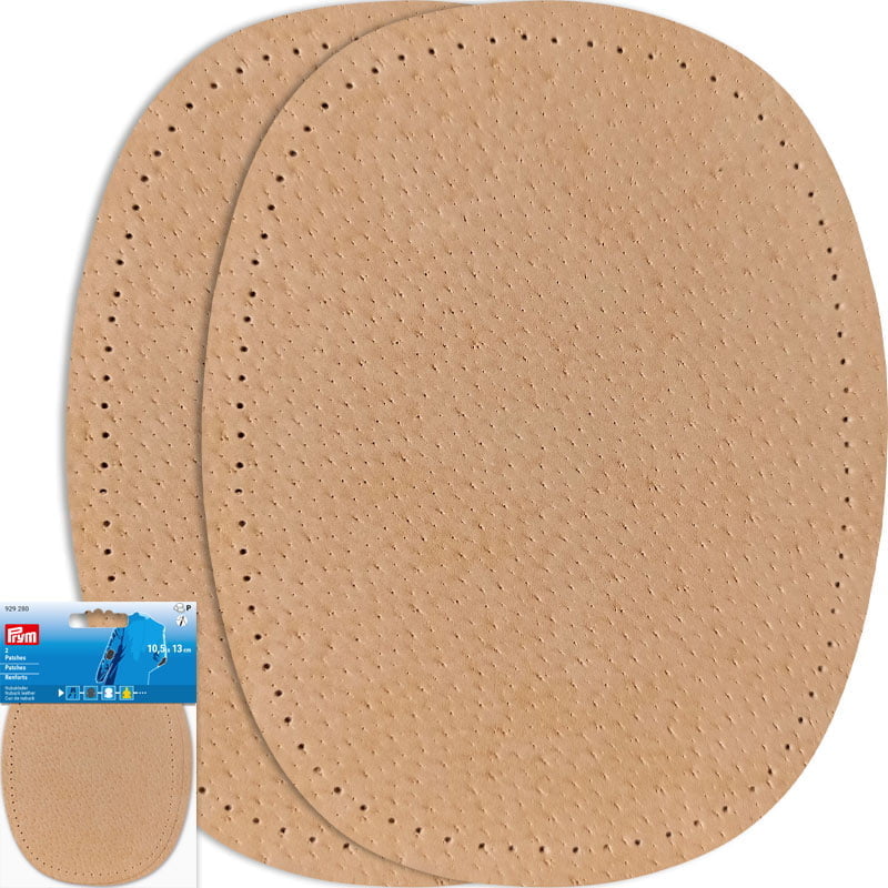 Coudières en cuir nubuck – Épaisseur 0,7 mm - Beige