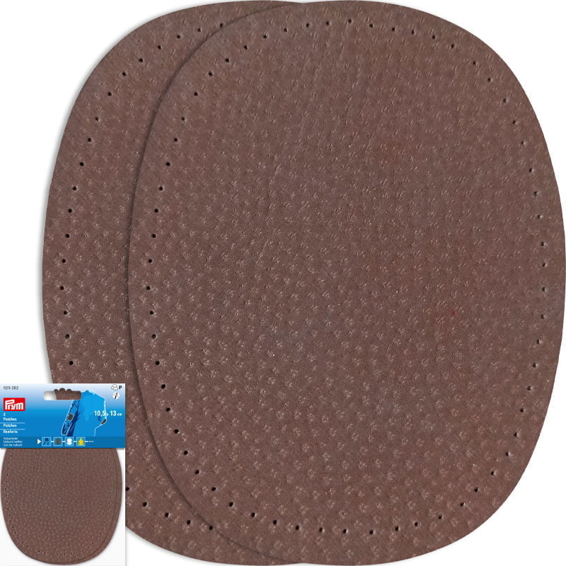 Coudières en cuir nubuck – Épaisseur 0,7 mm - Brun