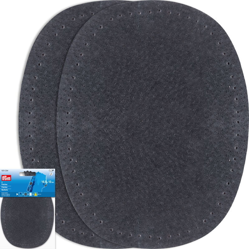 Coudières en cuir nubuck – Épaisseur 0,7 mm - Anthracite