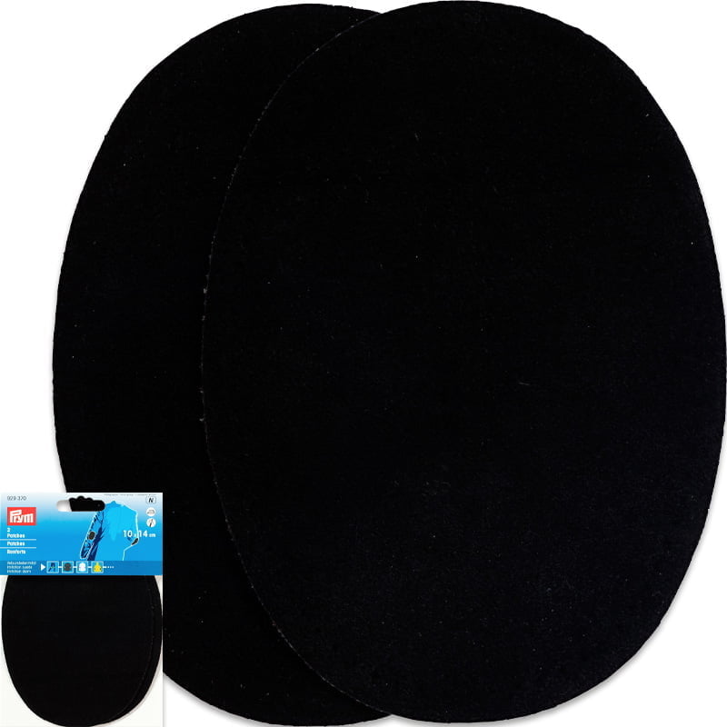 Coudières en velours – Épaisseur 0,75 mm - 10 x 14 cm , Noir