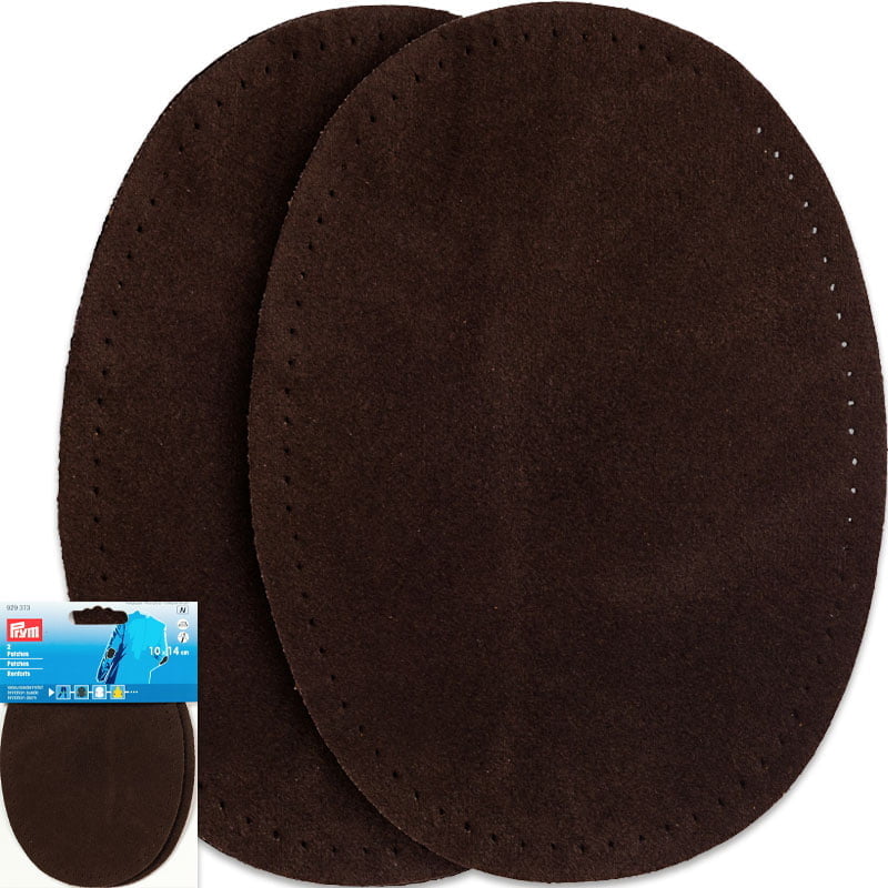 Coudières en velours – Épaisseur 0,75 mm - 10 x 14 cm , Brun foncé
