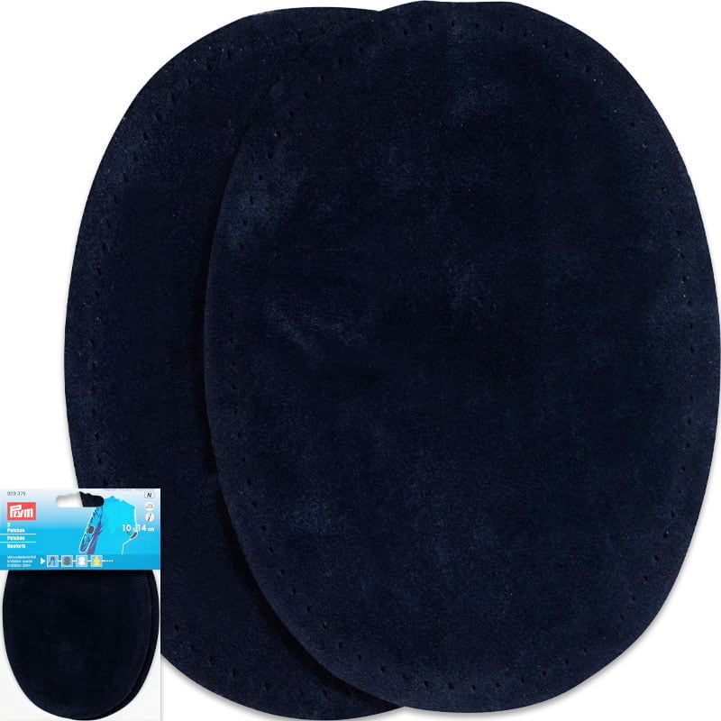 Coudières en velours – Épaisseur 0,75 mm - 9,5 x 14,5 cm , Bleu marine