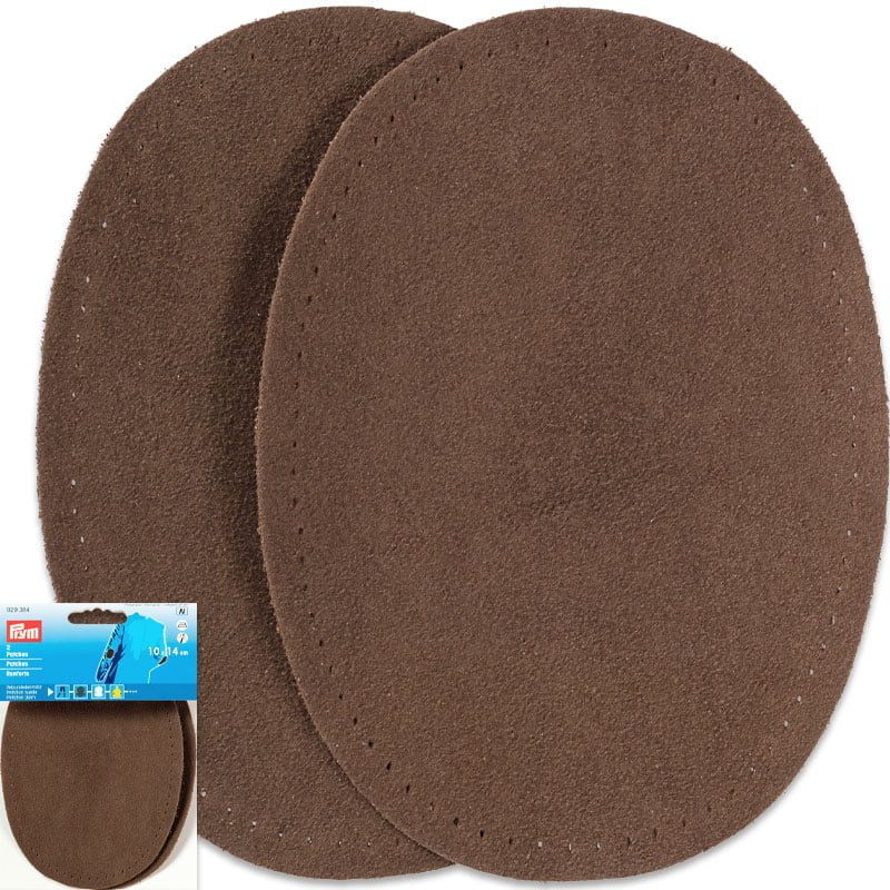 Coudières en velours – Épaisseur 0,75 mm - 9,5 x 14,5 cm , Brun moyen
