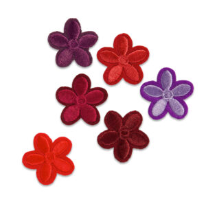 Jolies fleurs – Lot d'écussons