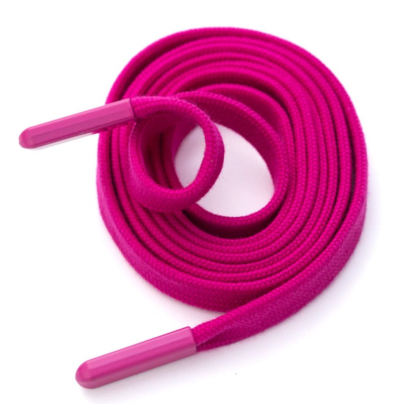 Cordon de serrage – Pour sweats à capuche, pantalons et vestes - Plat , Rose fuchsia