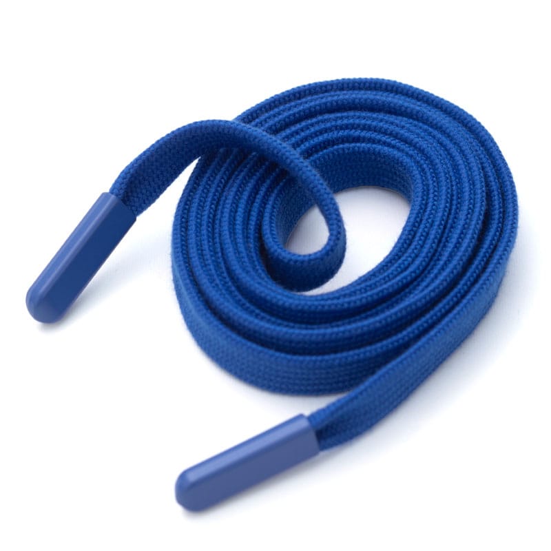 Cordon de serrage – Pour sweats à capuche, pantalons et vestes - Plat , Bleu