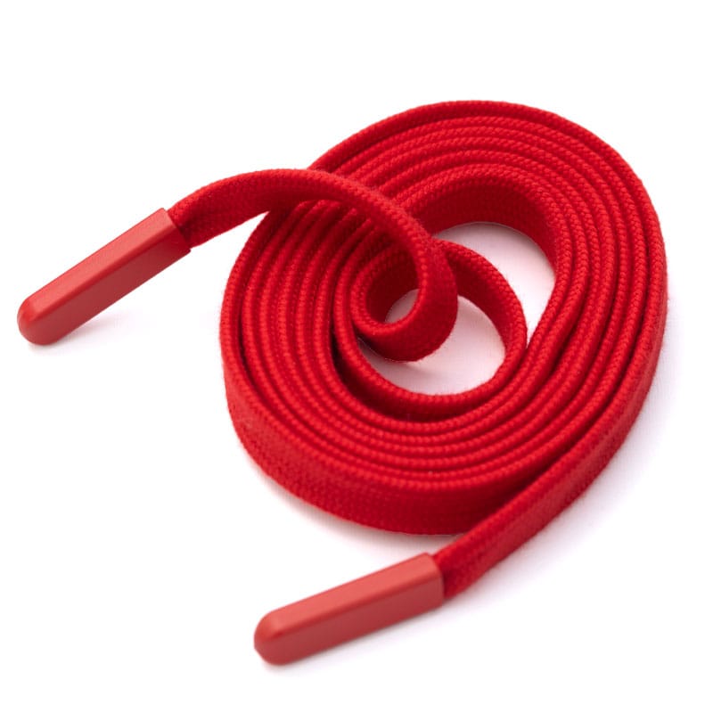 Cordon de serrage – Pour sweats à capuche, pantalons et vestes - Plat , Rouge