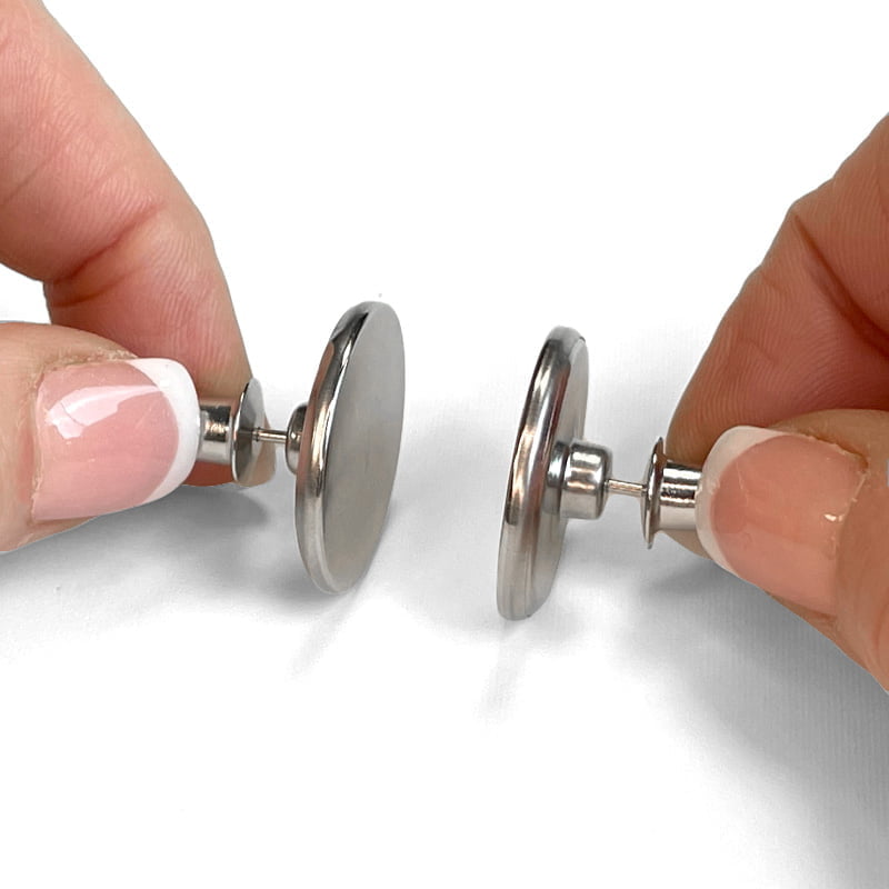 Boutons magnétiques amovibles – À fixer sans couture