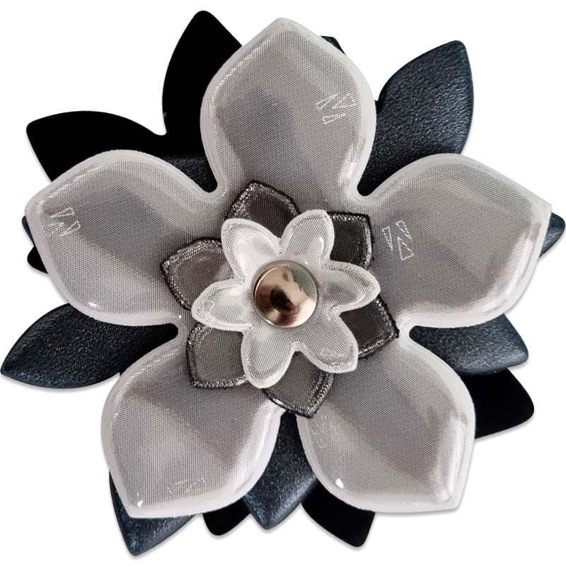 Broches réfléchissantes - Blanc , A