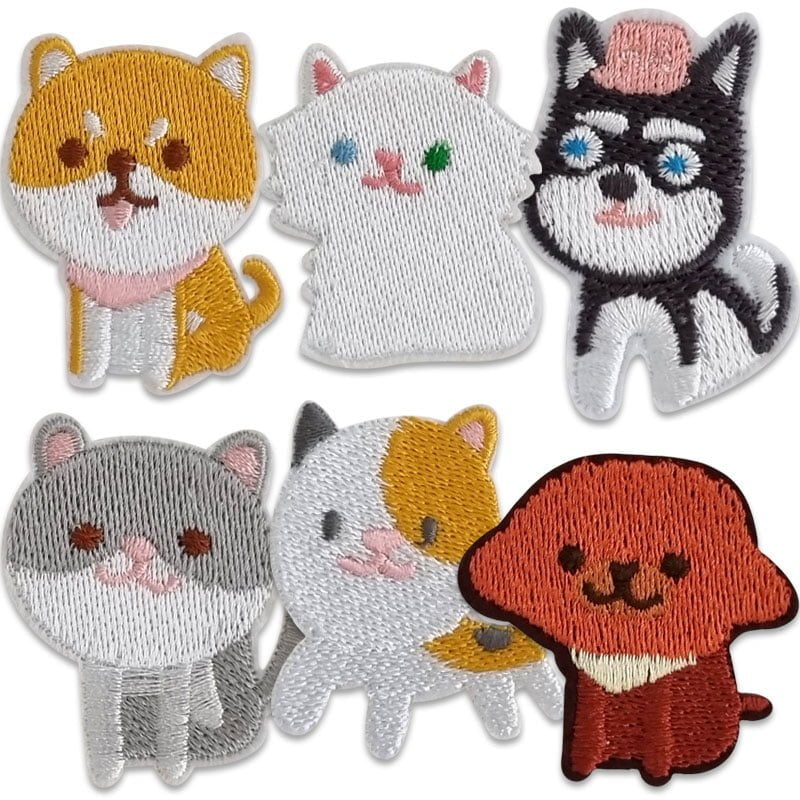 Animaux mignons – Lot d'écussons