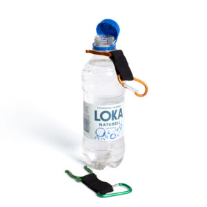 Porte-bouteille avec mousqueton – Gardez les mains libres