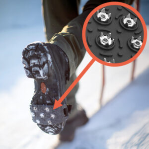 Crampons à neige pour chaussures – Faciles à enfiler et à retirer