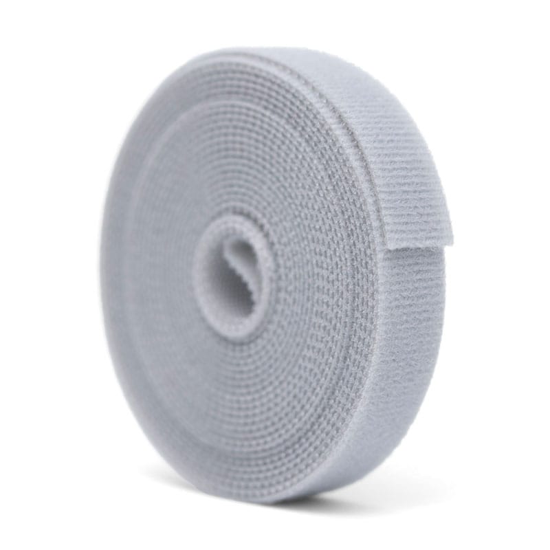 Attache-câbles en velcro – 3 mètres - Gris