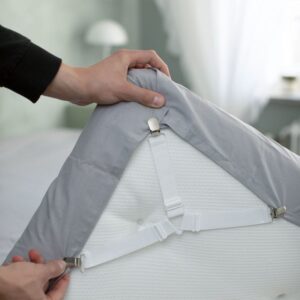 Tendeurs de draps – Maintiennent draps et protège-matelas en place
