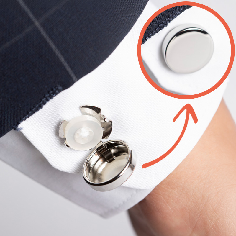 Boutons de manchette – Pour chemises classiques