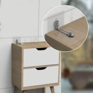 Fixations adhésives pour meubles de salle de bains – Lot de 2 – Image 6