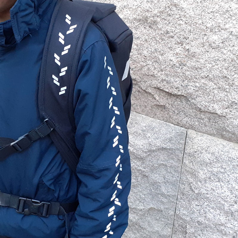 Éléments réfléchissants thermocollants – Jolis réflecteurs à thermocoller sur les vêtements – Image 28