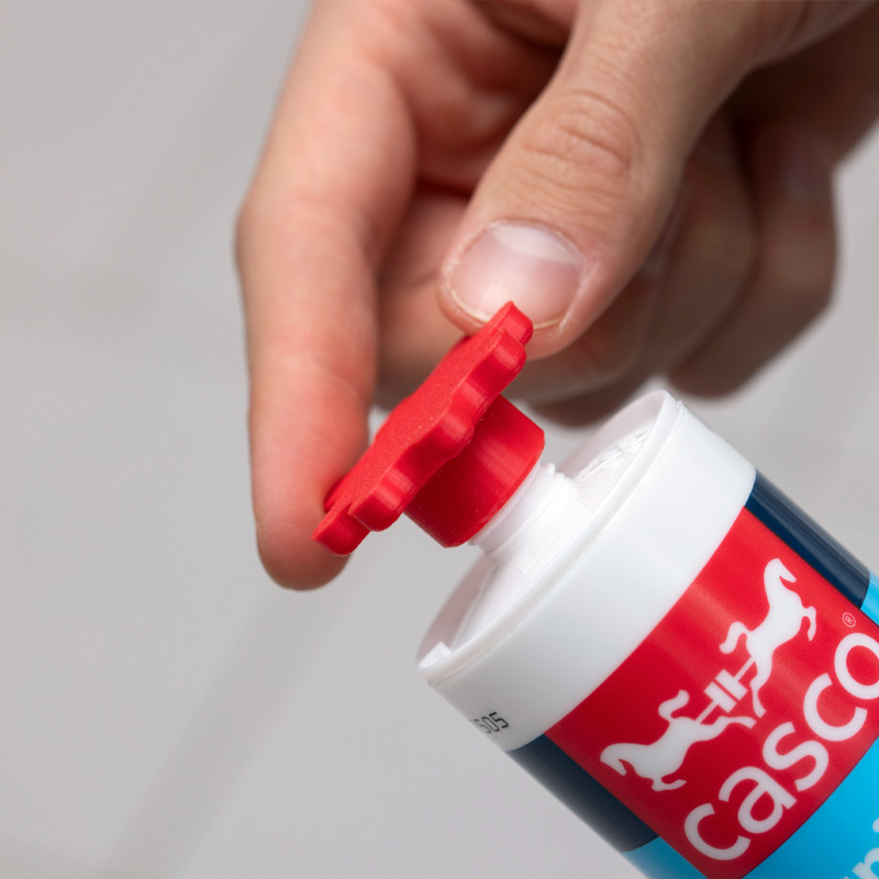 Couvercle pour cartouche de silicone – Conservez le reste pour plus tard