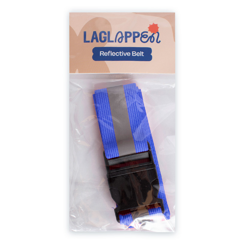 Ceinture réfléchissante – Visible de tous les côtés - Bleu