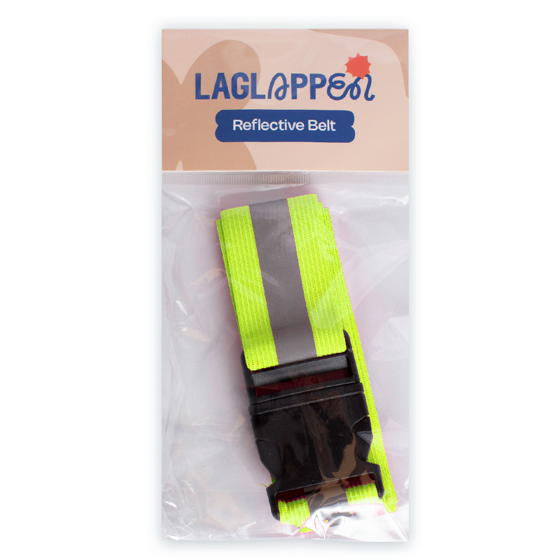 Ceinture réfléchissante – Visible de tous les côtés - Jaune