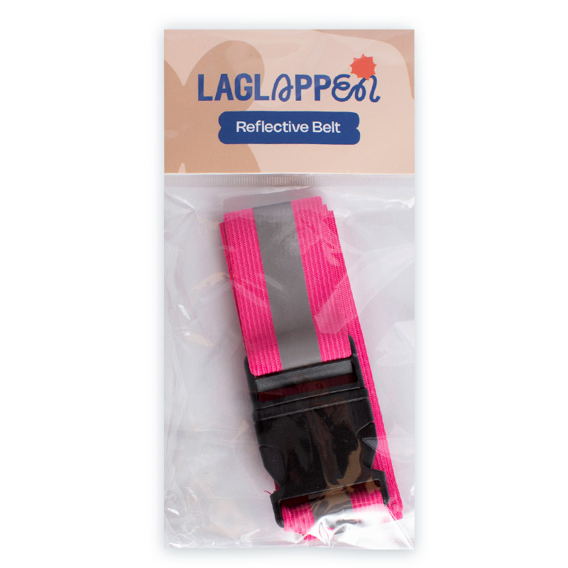 Ceinture réfléchissante – Visible de tous les côtés - Rose