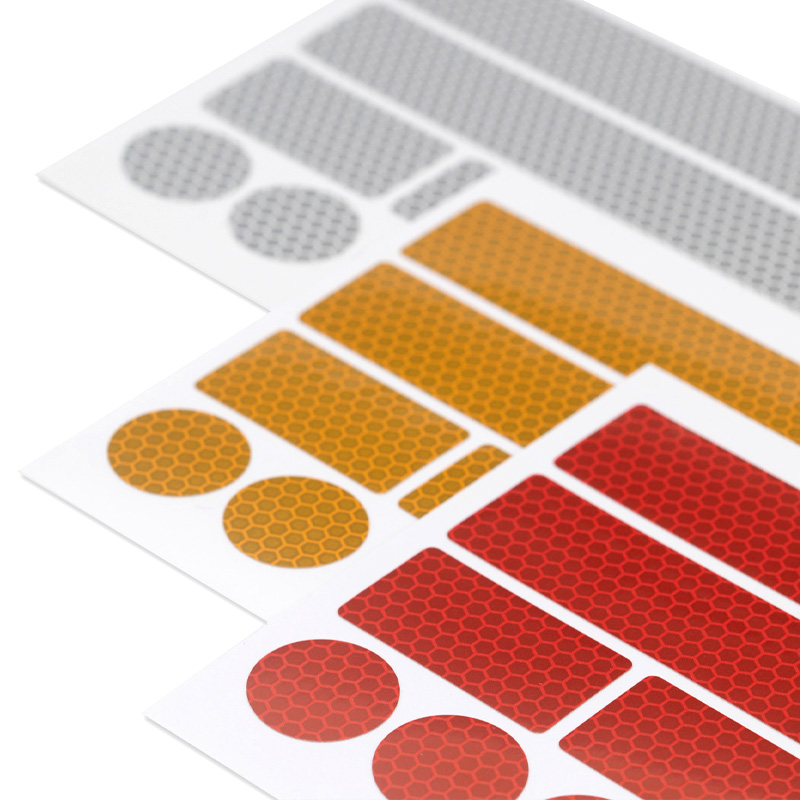 Autocollants réfléchissants – Pour surfaces lisses