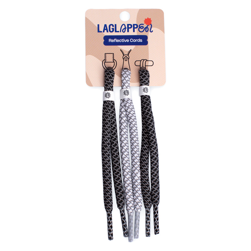 Cordons réfléchissants – Pratiques et élégants - Lot de 3