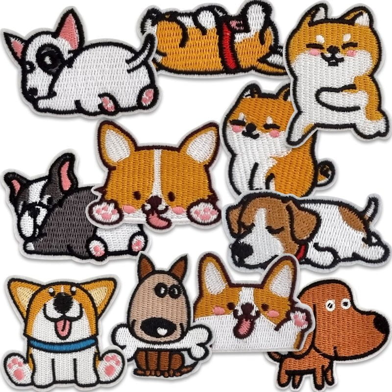 Chiens adorables – Lot d'écussons