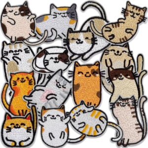 Chats douillets – Lot d'écussons