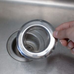 Crépine d’évacuation – Retient les restes alimentaires et les saletés – Image 9
