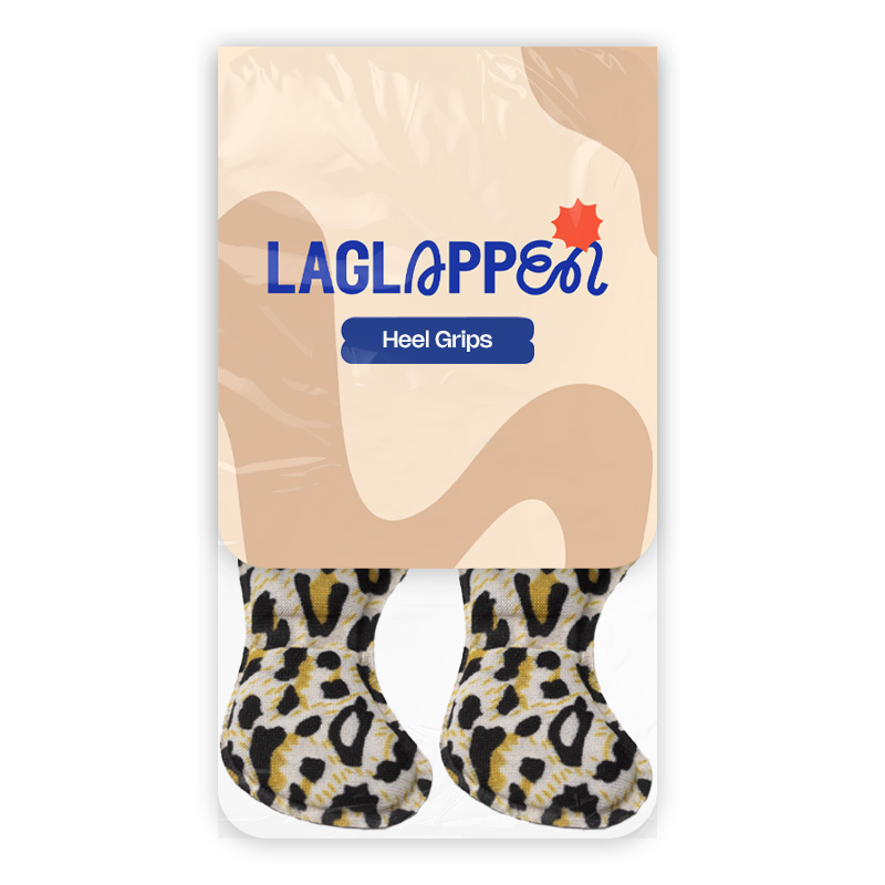 Coussinets de talon étroits pour chaussures habillées - Léopard
