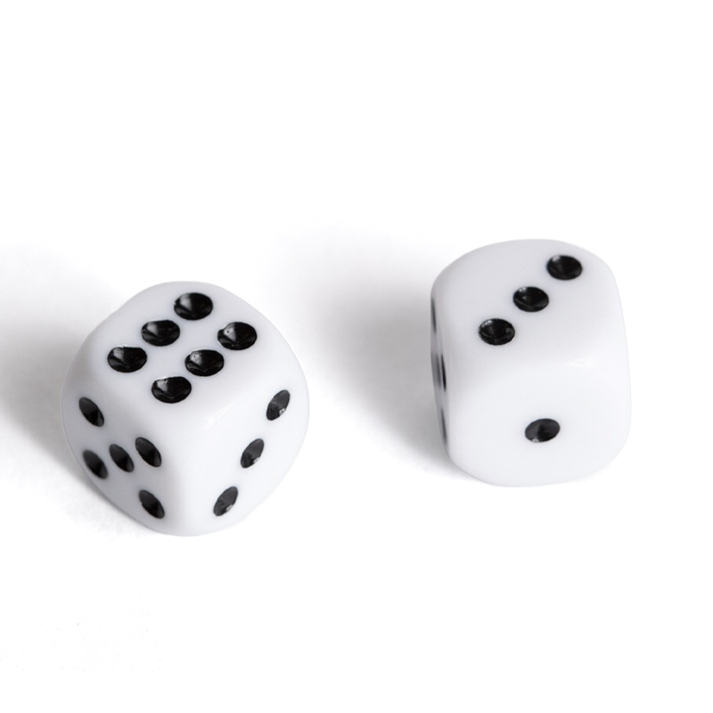 Dés à jouer 14 mm – Lot de 2