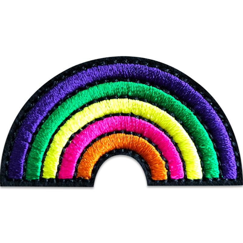 Arc-en-ciel coloré – Écusson