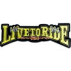 Live to Ride Jaune – À coudre