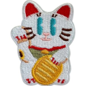 Chat porte-bonheur – Écusson