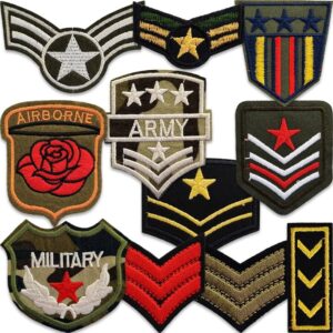 Pack militaire – Lot d'écussons