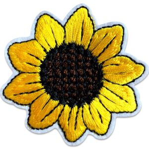 Tournesol brodé – Écussons