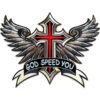 Croix avec des ailes