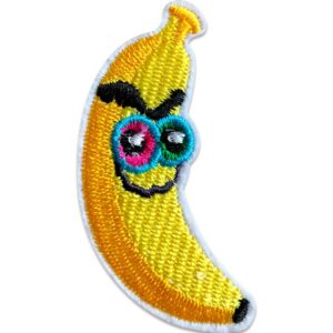 Banane un peu folle – Écusson