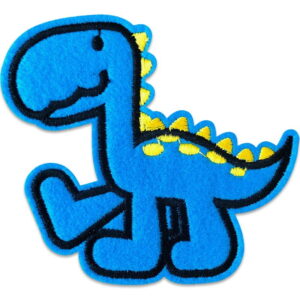 Dinosaure en marche – Écusson