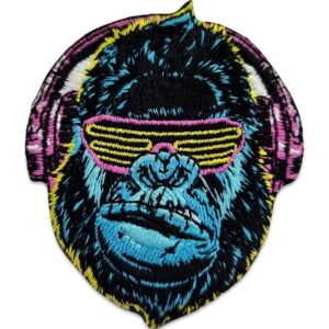 Gorille DJ – Écusson