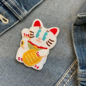 Chat porte-bonheur – Écusson – Image 2