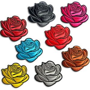 Jolies roses – Lot d'écussons