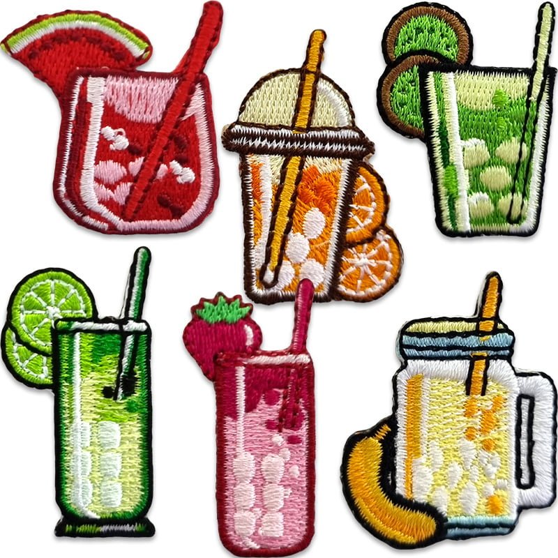 Cocktails ensoleillés – Lot d'écussons