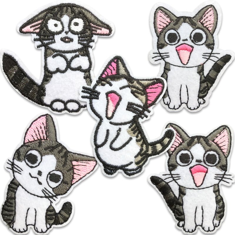 Chats mignons – Lot d'écussons