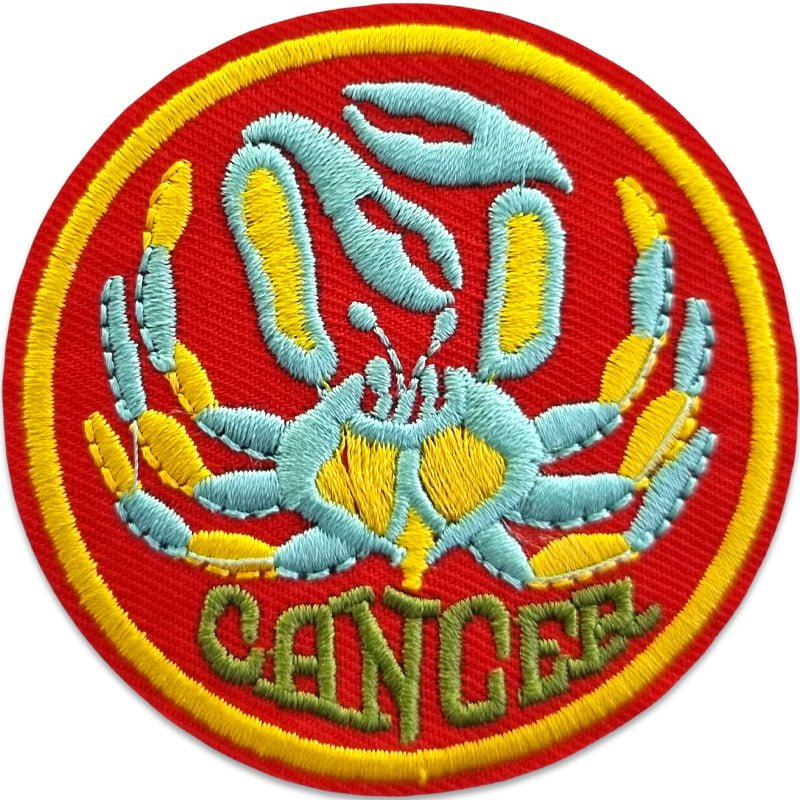 Choisissez votre signe astrologique – Lot d'écussons - Cancer