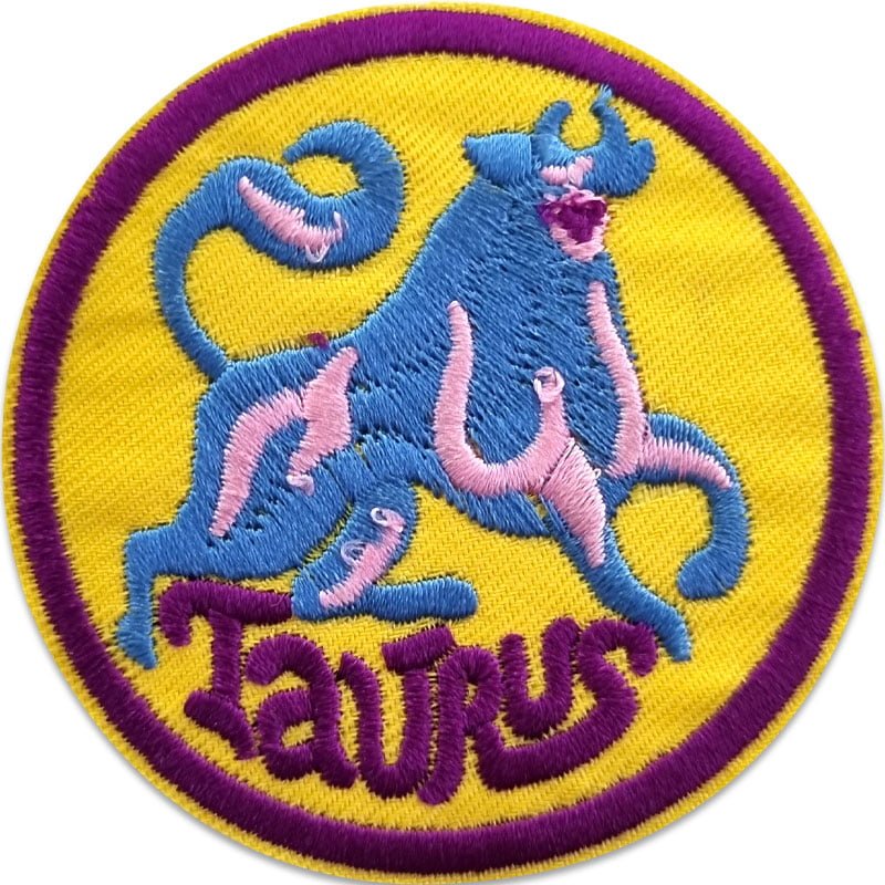 Choisissez votre signe astrologique – Lot d'écussons - Taureau